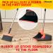 Long Handle Broom and Dustpan Set - Kitchen and Lobby Cleaning Combo - Red - Buy Online on GoSupps.com