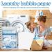 Laundry Detergent Sheets Natural Fresh Scent Washer Sheet Natural Laundry Strips Portable Efficient Laundry Detergent for Home Use Skoulazeo - Buy Online on GoSupps.com