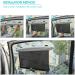 APRAMO i-Shade Roller Car Sun Shade Cover - UV Protection for Kids and Babies (Black) - Buy Online on GoSupps.com