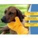 Canicoat Dog Towel SECCARE Set with Glove - Oeko-Tex Certified Fast Drying Microfiber (S/M Blue) - International Shipping Available - Buy Online on GoSupps.com