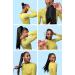CAISHA 22 Straight Light Brown Mix Ponytail Extension | Heat-Resistant Synthetic Fiber | PH525 Light Brown Mix #4AT27B - Buy Online on GoSupps.com