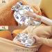 Naanle Hot Water Bottle with Paisley Flower Cover - 2L Transparent Heat Bottle for Back Pain Relief Hand/Foot Warmer Neck Warmth & Cold Therapy - International Shipping Available - Buy Online on GoSupps.com