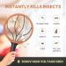 ASPECTEK 2 Pack Electric Fly Swatter 3000V Indoor Outdoor Zapping Racket Handheld Mosquito Killer Bug Zapper (2xAA Not Included) Orange Double Mosquito Swatter - Buy Online on GoSupps.com