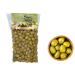 Greek Green Olives 1kg Vacuum-Sealed | Traditional Chalkidiki Variety |Key in The Mediterranean Diet | Loaded with Important Nutrients and Antioxidants| No Preservatives