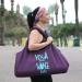 Wild Essentials Yoga Bag - Large Mat Carrier for Most Mats, Rugged 10oz Recycled Canvas, Shoulder Strap & Pocket - Exercise Tote for Yoga Enthusiasts - Buy Online on GoSupps.com