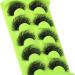 Fluffy Mink Dramatic 20mm D Curl Long Eyelashes - Full Fake Lashes Pack for Extensions Look - Thick, Dramatic, No Applicator - Buy Online on GoSupps.com