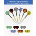 CIKKUE Steel Tip Darts 18 Pack - Premium Professional Metal Dart Set with Extra Flights & Tools - Ideal Men's Gift - Buy Online on GoSupps.com