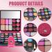PhantomSky 32 Colours Eyeshadow Palette Makeup Contouring Kit with Lipgloss Blusher - Professional and Daily Use - Buy Online on GoSupps.com