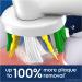 Oral-B Pro Floss Action Electric Toothbrush Head X-Shaped And Interdental Bristles For Deeper Plaque Removal Pack of 4 Toothbrush Heads White - Buy Online on GoSupps.com