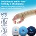 Mindpanda Spirit & Body Gel Stress Ball for Adults - Anti-Stress Hand Therapy & Grip Strength Trainer - Three Density Blue Mindfulness Squeezing Ball - Buy Online on GoSupps.com