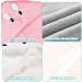 Forhome 3-Pack Baby Hooded Towels 80x80 cm | Cute Baby Bath Towels for Ages 0-5 | Soft & Absorbent Hooded Baby Towels - Buy Online on GoSupps.com