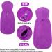 EXPAWLORER Fleece Dog Hoodie with Leash Hole, X-Large Purple - Warm Winter Coat for Dogs - Buy Online on GoSupps.com