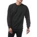 Pro Club Men's Heavyweight 13oz Crew Neck Fleece Pullover Sweatshirt - Black Medium - Buy Online on GoSupps.com