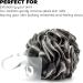 Dip & Dab Premium Charcoal Body Puff Loofahs + Self-Adhesive Hook - 3 Scrubbing & Exfoliating Sponges, 60g each - Buy Online on GoSupps.com