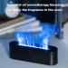 Flame Oil Diffusers - Noiseless Colorful & Waterless Flame Diffuser for Bedroom & Desk - Automatic Shut Down Cool Mist Humidifier - Buy Online on GoSupps.com