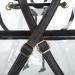 Clear Stadium Approved Drawstring Bag - Heavy Duty, Mini Size, Black - Buy Online on GoSupps.com
