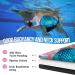 Eyein Shark Dog Life Jacket - Buoyant Pet Vest for Swimming, Boating, and Safety - Blue (M) - Chest Girth 51-59cm - Buy Online on GoSupps.com