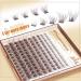 Brown Eyelash Clusters | Natural Wispy Lash Extensions 120Pcs | ALICROWN A- Dark Brown DIY Individual Lashes - Buy Online on GoSupps.com