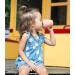Mod Wave Silicone Baby/Toddler Sippy Cup with Carrying Handle - Natural Feel - Unbreakable  100% Food Grade Silicone Free of Harmful Toxins Slate Blue - Buy Online on GoSupps.com