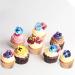 Blumomon 60Pcs Edible Pansy Flowers Cupcake Toppers Tricolor Viola Cake Topper Edible Flowers Cupcake Decoration Picks Wedding Baby Shower Party Wedding Anniversary Birthday Party Cupcake Decoration Flower-style1 - Buy Online on GoSupps.com