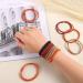 16pcs Stylish Boho Hair Tie Bracelets for Women & Men - No Damage Hair Elastics for Thick, Medium, Long Hair (4 Styles, 4 Colors) - Buy Online on GoSupps.com