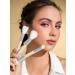 Buy SHEGLAM Glam 101 Face Essentials Brush Set | 3-Piece Portable Makeup Brushes with Bag for Foundation Concealer Highlighter & More Perfect for All Skin Types - Buy Online on GoSupps.com