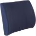 DMI Lumbar Support Pillow for Chair to Assist with Back Support with Removable Washable Cover to Ease Lower Back Pain and Discomfort while Improving Posture, 14 x 13 x 5, Contoured Foam, Premium, Navy Navy Premium