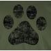 Shirtracer Men's T-Shirt - High Five Dog Paw Gift for Dog Owners - Army Green 3XL | International Shipping - Buy Online on GoSupps.com
