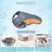 Buy All-Sopets Dog Cooling Vest | Breathable & Comfortable Summer Jacket with Reflective Strip | Blue-Orange Pet Clothing - Buy Online on GoSupps.com