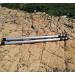 Telescoping Tarp Poles Set of 2 - Adjustable Aluminum Rods for Camping & Shelter - Lightweight & Portable Replacement Tent Poles with Zipper Bag - 2Pack Silver - Buy Online on GoSupps.com