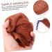 KOMBIUDA 1 Set Bath Towel Back Exfoliator Brush Back Scrubber Towel Bath Washcloth Loofah Strap Brown Nylon - Buy Online on GoSupps.com