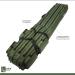 Zite Fishing Rod Pocket & Bag 190cm | Water-Repellent Fishing Rod Case | 3-Fan Backpack for Fishing Rods - Buy Online on GoSupps.com