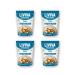 LIVIVA Organic Shirataki Konjac Penne (4 Pk) Diabetic-Friendly Low Carb Low Calorie Pasta Noodles Ready to Serve No Odor Certified Non-GMO Gluten Free Vegan Plant-Based Keto Kosher Halal