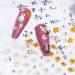 SAVITA Flower Nail Stickers for Nail Art Daisy Nail Stickers Self-Adhesive 5D Embossed Spring Blossom Leaf Rabbit Floral Nail Decal for Nails DIY Designs Manicure Decorations (3 Sheets) Daisy Flower - Buy Online on GoSupps.com