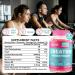 Creatine Monohydrate Gummies for Women | 5000mg Pre Workout Chewables with Taurine & B6 | Muscle Recovery Strength & Endurance - 120 Count (Pack of 2 - Buy Online on GoSupps.com