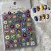 5D Sun Flower & Smiley Nail Art Stickers - 3 Sheets | Self-Adhesive Decals for Colorful Nail Decoration - Buy Online on GoSupps.com