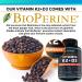 K2 D3 Vitamin Supplement 5000 IU for Strong Bones, Heart Health, and Immunity | Enhanced Calcium Absorption with Bioperine | Natural & Allergen-Free | Vitamin D3 K2 MK7 5000 IU - Buy Online on GoSupps.com
