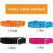 Pawblefy Personalized Reflective Dog Collar with Custom Name & Phone Number | Adjustable Sizes for Small, Medium, Large Dogs - 4 Colors Available - Buy Online on GoSupps.com