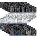 90 black and white color flower 3D mini decal stickers  suitable for ladies and girls DIY