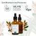 Revitalizing Organic Argan Oil Facial Serum - 98.4% Natural Anti-Aging Hydrating Face Serum | Ecolatier - 1.7 Fl Oz - Buy Online on GoSupps.com
