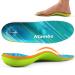 Plantar Fasciitis Insoles Insoles for Plantar Fasciitis Orthotic Insoles Flat Feet Insoles Arch Support Insoles for Men Women Heel Pain Relief Foot Pain Green UK 12-12.5 (12")