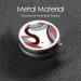 Marble Mixed Brown Round Pill Box - 3 Compartment Portable Travel Medicine Organizer | Decorative Pocket Purse Vitamin Holder - Buy Online on GoSupps.com