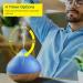 Buy Aroma Diffuser with Essential Oils Set - 500 ML Remote Control 14 Color Lights Humidifier for Large Rooms - Timers & Auto Shut-Off - Buy Online on GoSupps.com