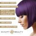 Smart Beauty Purple Hair Dye with Plex Anti-Breakage Technology | Amethyst Permanent Hair Colour - PPD Free, Vegan & Cruelty Free - Buy Online on GoSupps.com