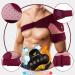 Sport Shoulder Bandage with Cooling Pads - Adjustable Neoprene Support for Rotator Cuff - Cold & Heat Therapy for Men & Women (S/M Bordeaux) - Buy Online on GoSupps.com