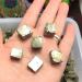 Natural Quartz Crystal 6Pcs Natural Copper Pyrite Specimen Chalcopyrite Crystal Rock Stones Original Specimen Cluster Collection Stone Home Office Decor - Buy Online on GoSupps.com