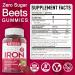 Beet Root Iron Gummies with Potassium Citrate 1000mg Gummies - Buy Online on GoSupps.com