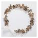 SWEETV Handmade Bridal Headpiece - Retro Gold Bridal Headband with Rhinestone and Pearl Accents - Buy Online on GoSupps.com