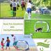 Femont Folding Pop Up Soccer Goals 2 Pack - Portable Nets for Kids & Adults - Includes Carrying Bag - Indoor & Outdoor Soccer Practice & Training - Buy Online on GoSupps.com