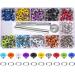 400 Sets 3/16 Inch Multi-Color Grommets Kit Metal Eyelets with Installation Tools and Instructor in Clear Box
